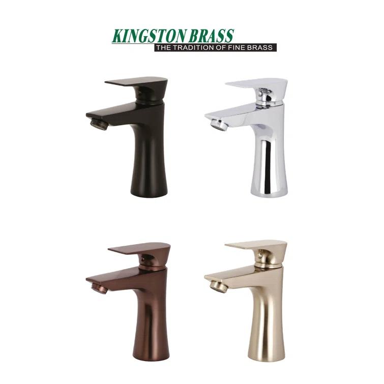 Kingston Brass Millennium Single Hole Bathroom Faucet with Drain Assembly LS4220XL