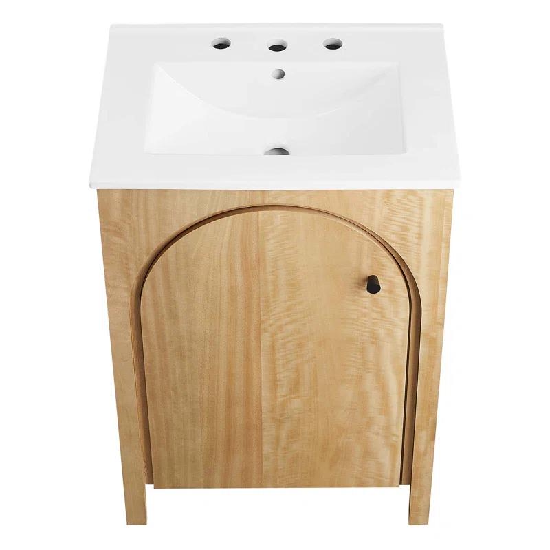 Modway Appia Single Bathroom Vanity with Ceramic Top