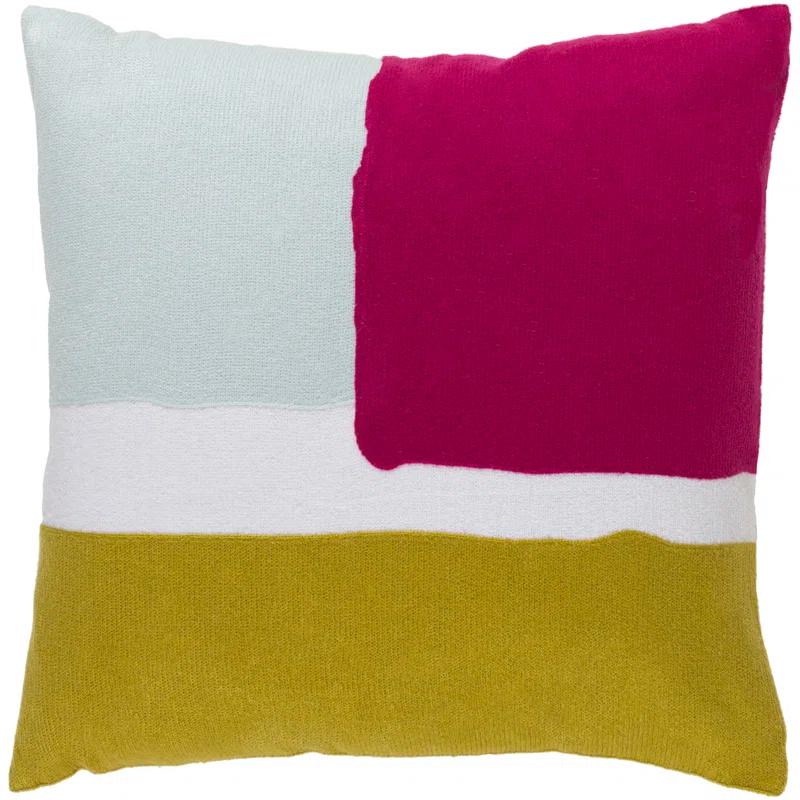 Livabliss Blossom Patchwork Cotton Pillow Cover