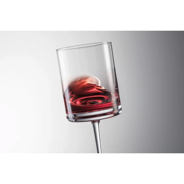 Modo 14.9 oz. Crystal Red Wine Glass (Set of 4)