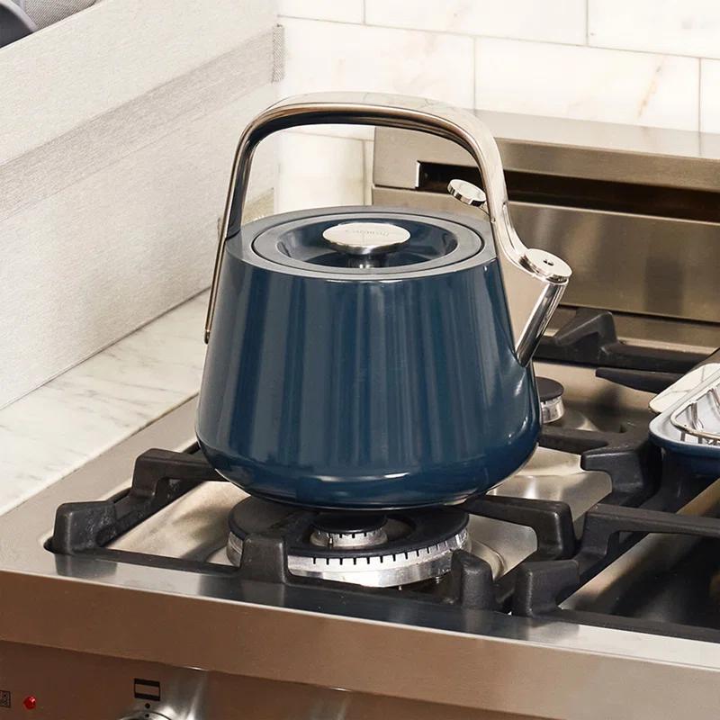 Caraway ® Navy Stovetop Whistling Tea Kettle