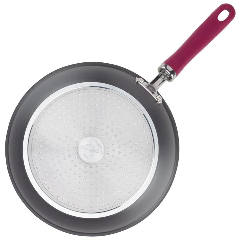 Rachael Ray Rachael Ray Create Delicious Hard Anodized Nonstick Cookware Induction Pots and Pans Set, 11 Piece
