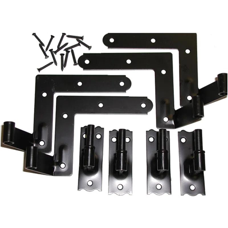 1 1/16" Offset Hinge Set (4 Hinges)