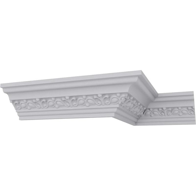 Ekena Millwork 2 3/4"H x 3 1/8"P x 4 1/4"F x 94 1/2"L Nexus Crown Moulding