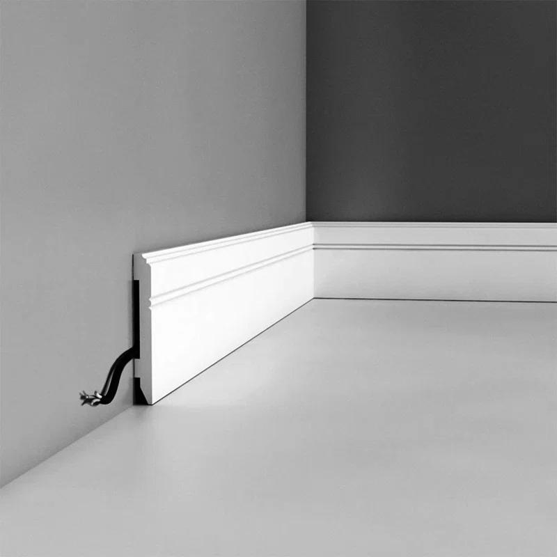 Orac Decor 4.25'' H x 78'' W x 0.5'' D Plastic Chair Rail (Set of 11)