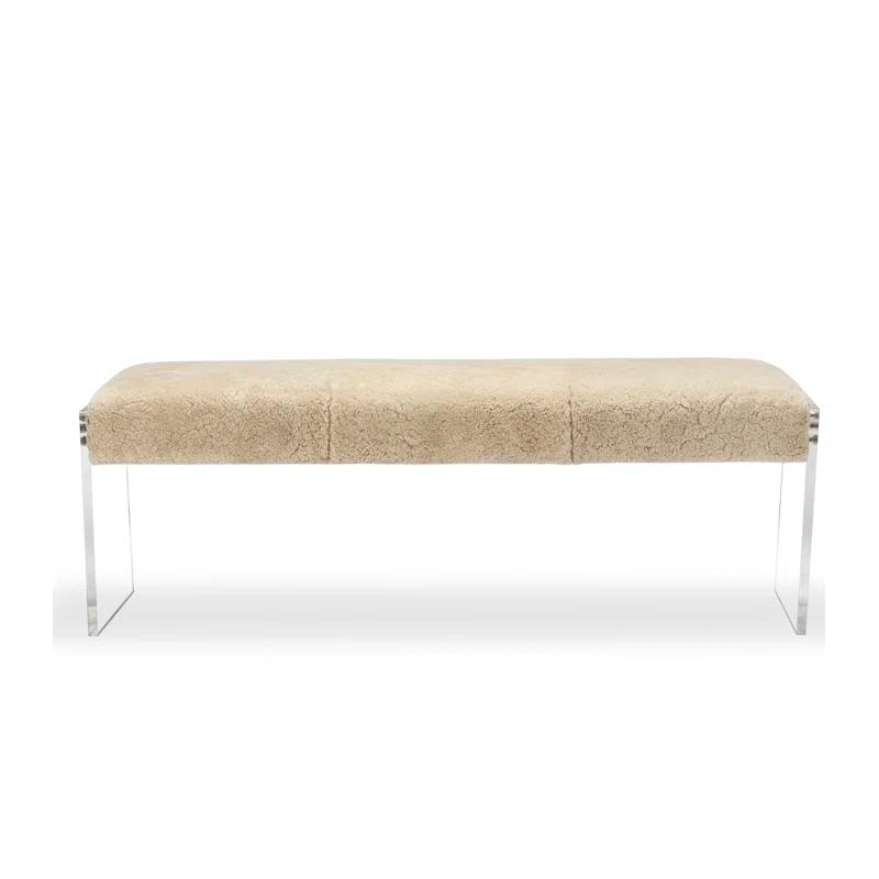 Interlude Aiden Upholstered Bench