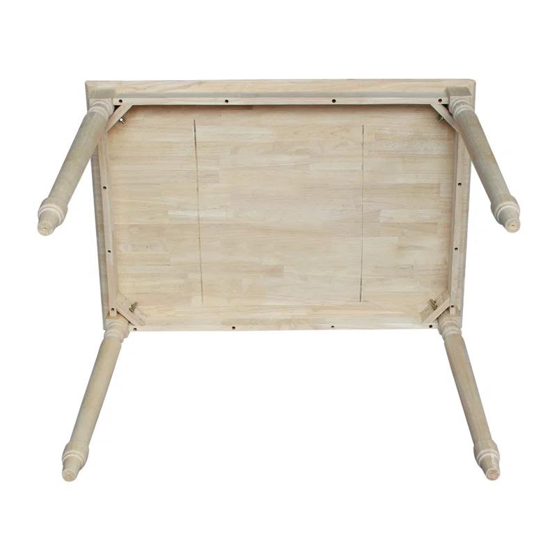 International Concepts Turned Counter Height Solid Wood Dining Table