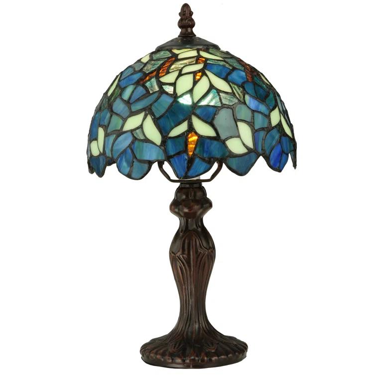 Meyda Lighting Meyda Tiffany & Stained Glass Metal Table Lamp