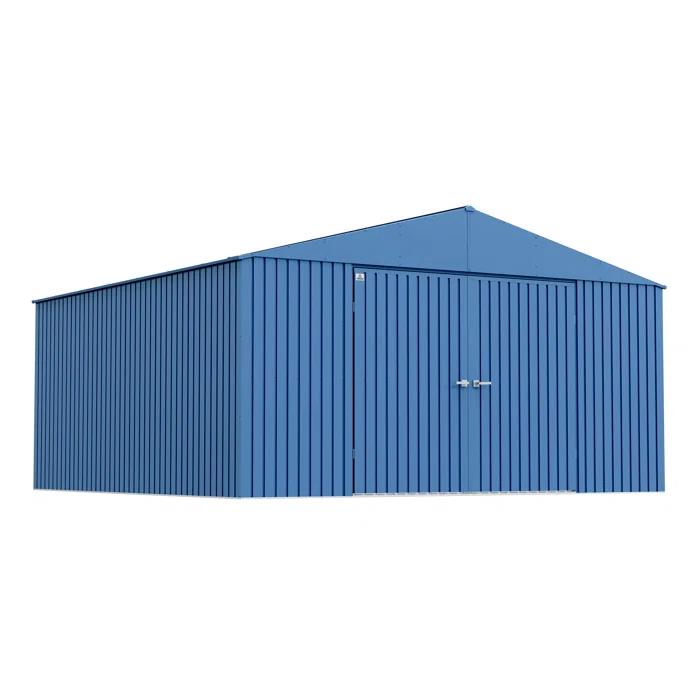 Arrow Arrow Elite Steel Storage Shed, 14X14