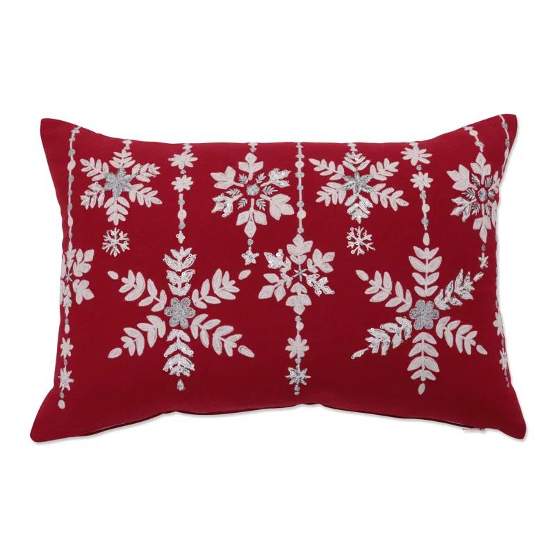 Pillow Perfect Floral Reversible Throw Pillow