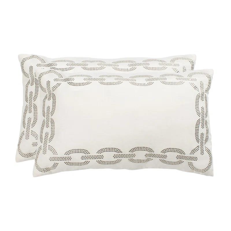 Safavieh Abstract Reversible Throw Pillow (Set of 2)