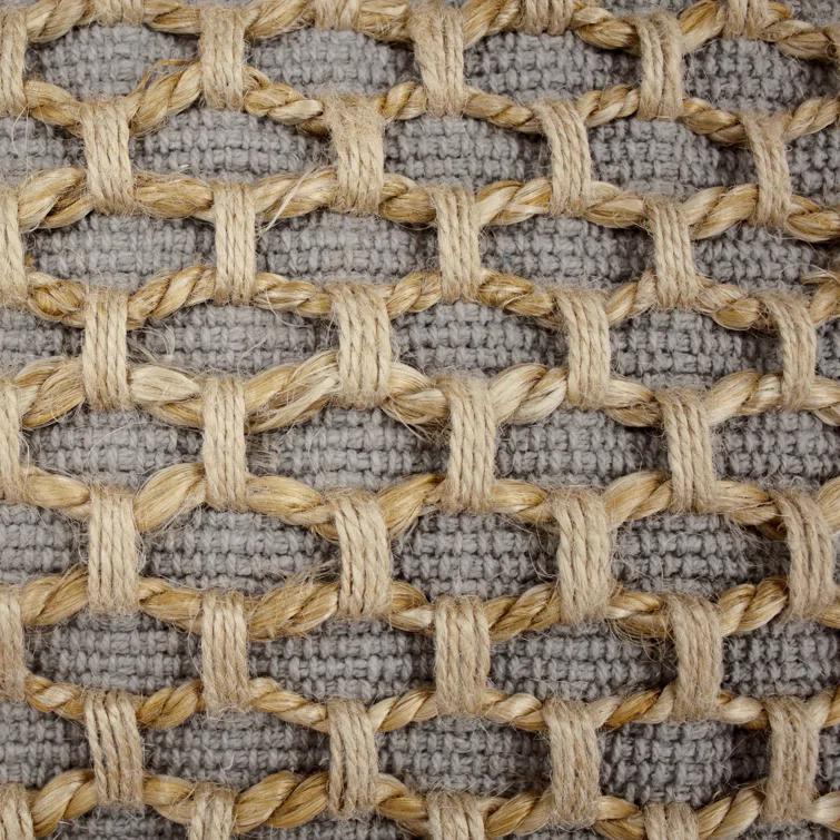Boho Living Boho Living Jada Decorative Pillow Collection Jute/Cotton Indoor Square Throw Pillow with & Insert (Set of 2)