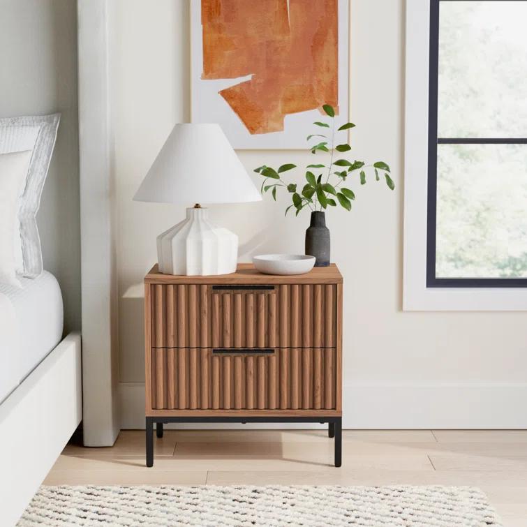 Burgess 2 - Drawer Nightstand