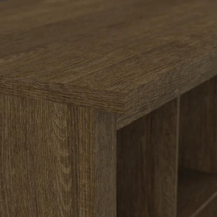 Laurel Foundry Modern Farmhouse® Kierra Hall Tree 24'' W with Bench and Shoe Storage