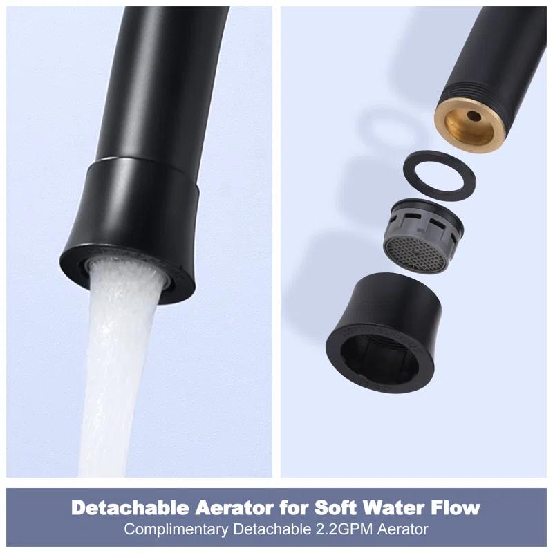 Widespread 2-handle Bathroom Faucet with Drain Assembly