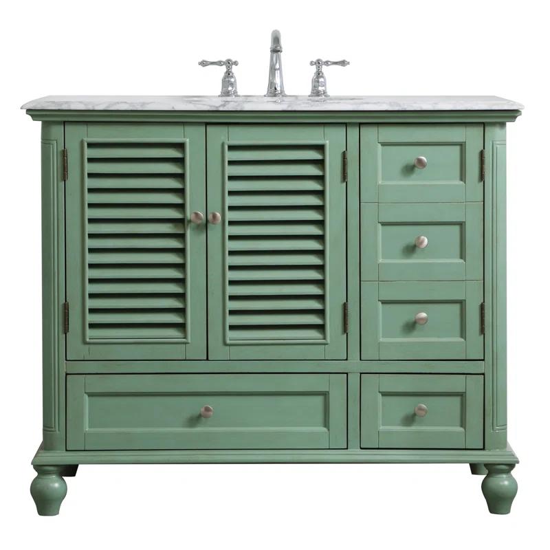 Elegant Kitchen and Bath Elegant Kitchen and Bath 42 Inch Single Bathroom Vanity