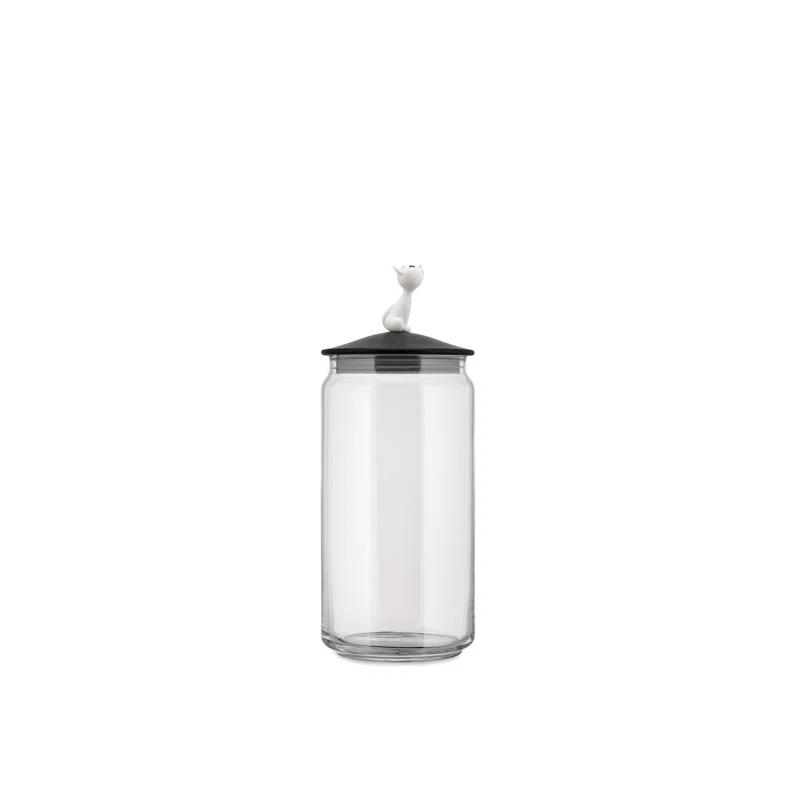 Alessi Miò 1.6 Lb. Pet Treat Jar With Snap On Lid
