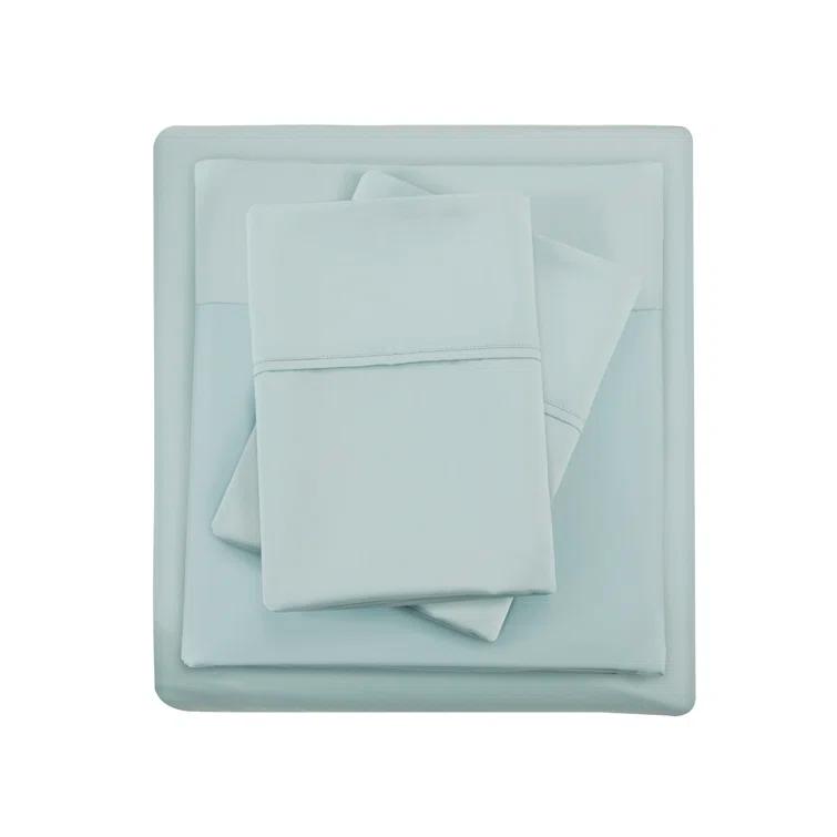 Madison Park 1500 Thread Count Cotton Blend 4-Piece Sheet Set