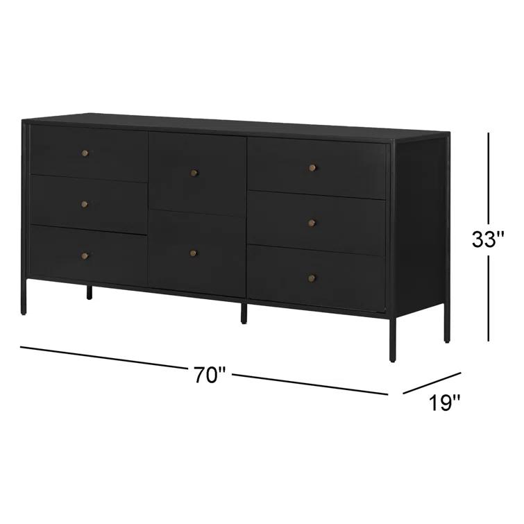 Acer 8 - Drawer Double Dresser
