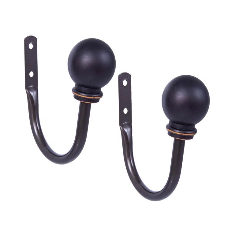 Kenney Kenney Decorative Ball Holdbacks For Curtains And Drapes (Set of 2)