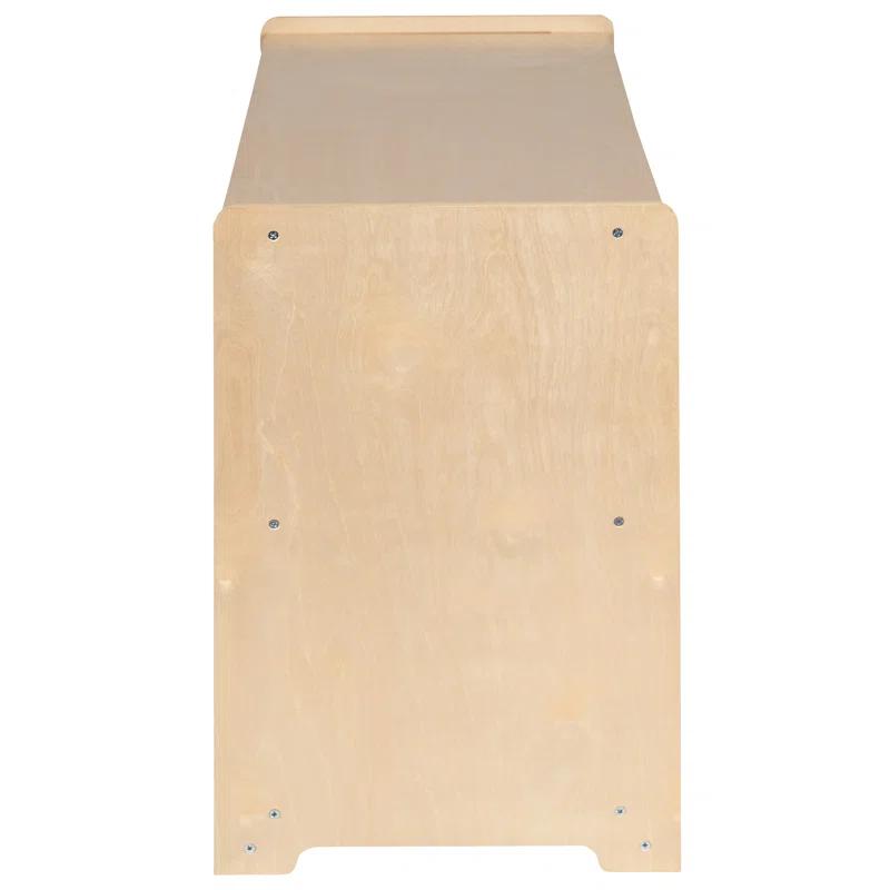 Flash Furniture Bexley Wooden School Classroom Storage Cabinet for Commercial or Home Use