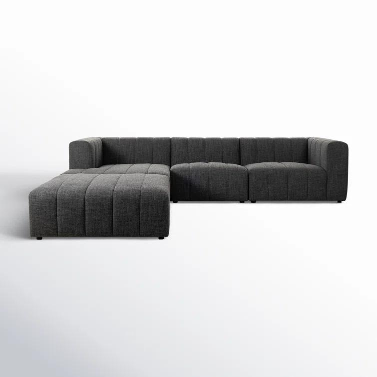 Bowry 4 - Piece Modular Upholstered Chaise L-Sectional