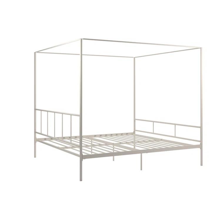 Novogratz Marion Metal Canopy Bed