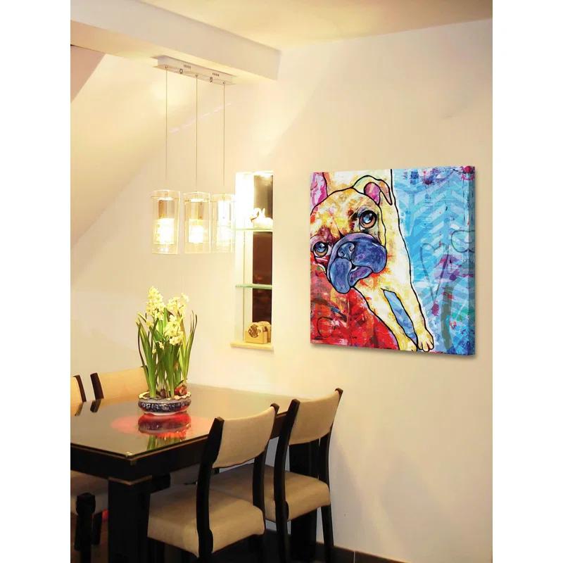 Marmont Hill " Pug Pop Art " by Stephanie Gerace