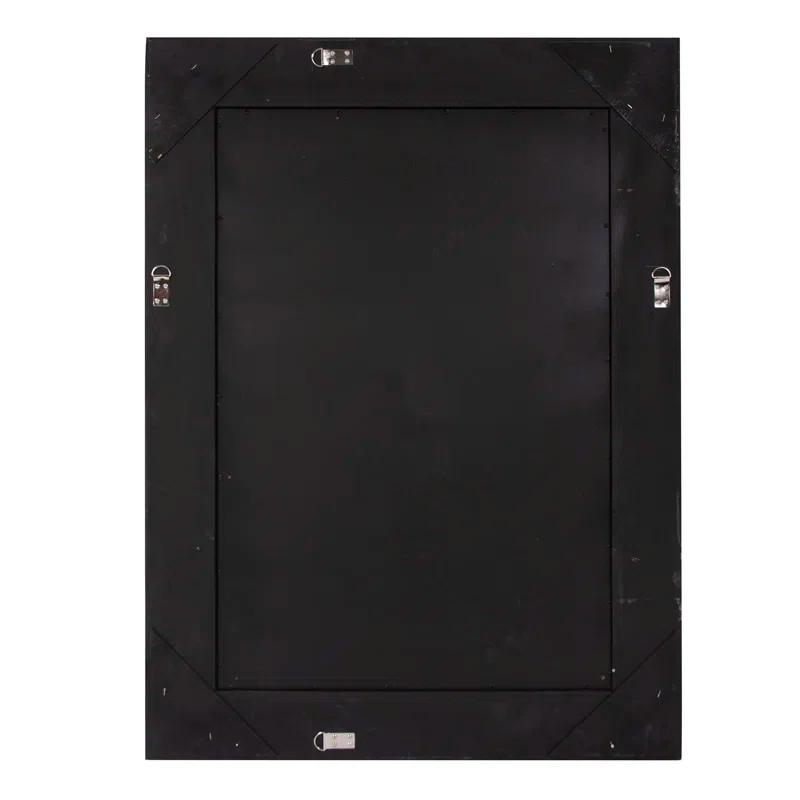 Trule Amy Wood Flat Wall Mirror