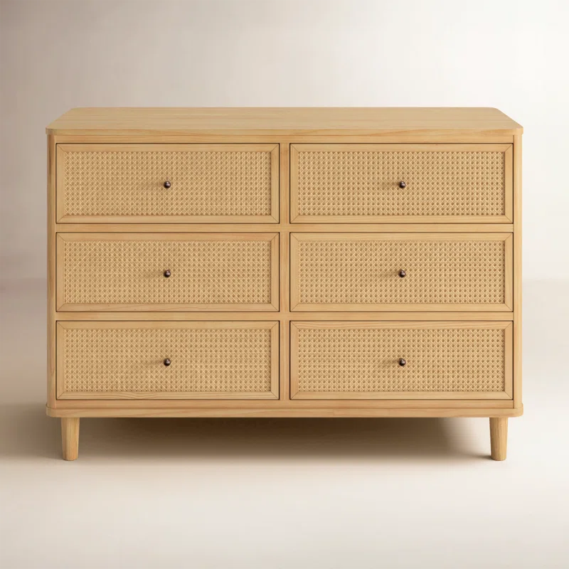 Marin 6 Drawer 19.49" W Dresser