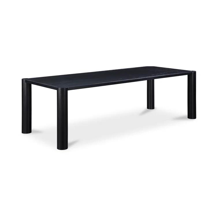 Kirk Dining Table - Black / 96"W