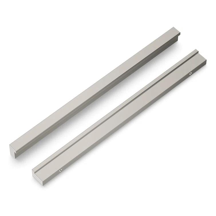 Hickory Hardware Streamline Kitchen Cabinet Handles, Solid Core Drawer Pulls for Cabinet Doors, 5-1/16" (128mm) (Set of 10)