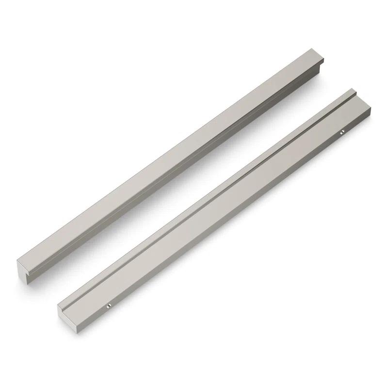 Hickory Hardware Streamline Kitchen Cabinet Handles, Solid Core Drawer Pulls for Cabinet Doors, 5-1/16" (128mm) (Set of 10)