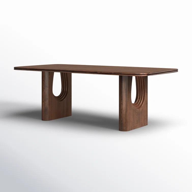 Alvaro Dining Table - Brown