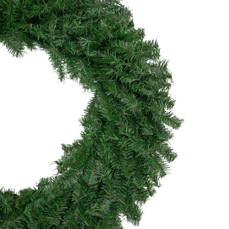 Canadian Pine Artificial Christmas Wreath Unlit