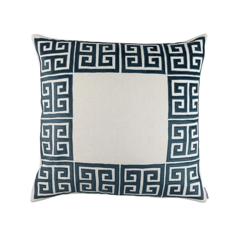 Lili Alessandra Guy Geometric Feather Throw Pillow