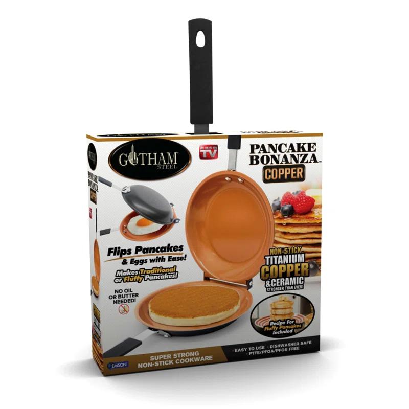 Gotham Steel Gotham Steel Nonstick Double Side Frying Pan Pancake Maker