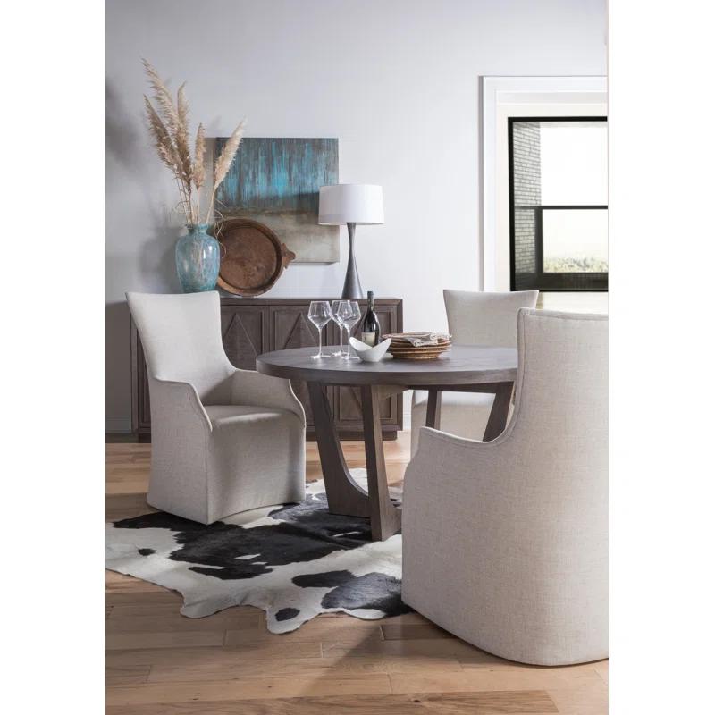 Artistica Home Signature Designs Juliet Arm Chair With Casters