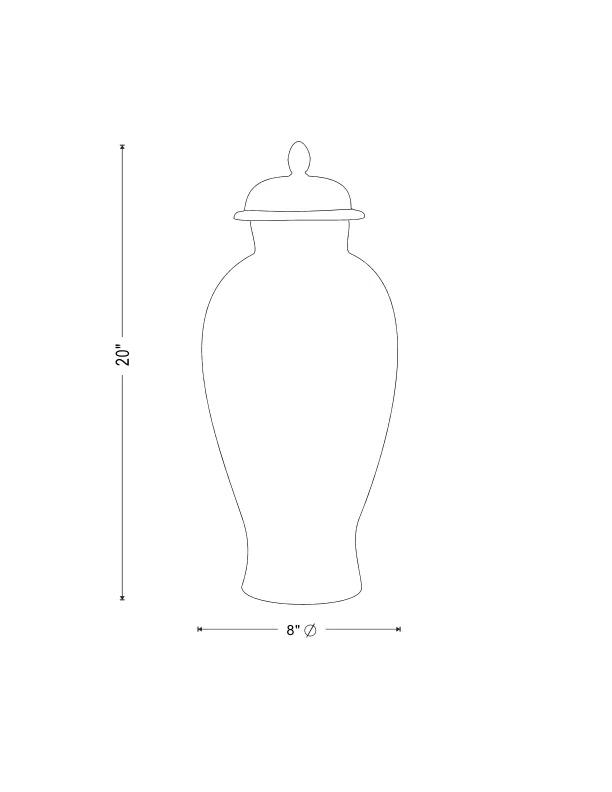 Port 68 Odeon Handmade Decorative Urns & Jars