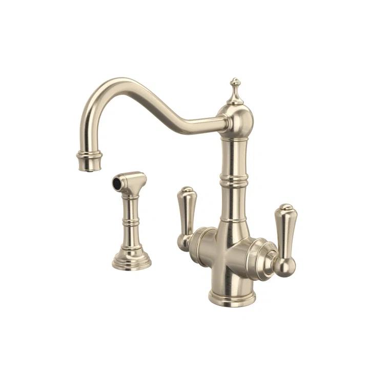 Perrin & Rowe Edwardian™ Hot and Cold Water Dispensers with Accessories U.1570LS-EG-2