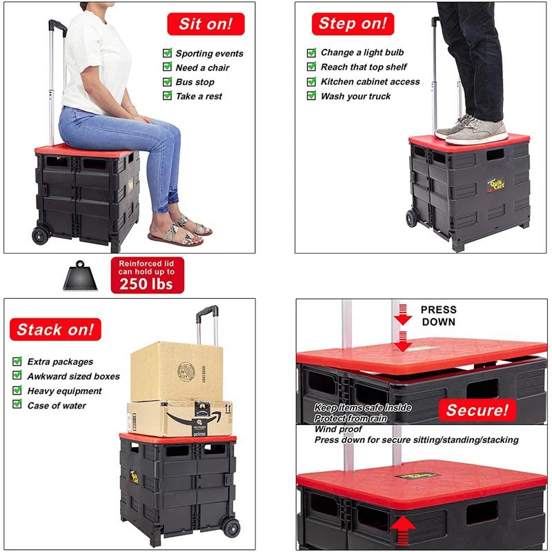 dbest products dbest products Quick Cart with Lid