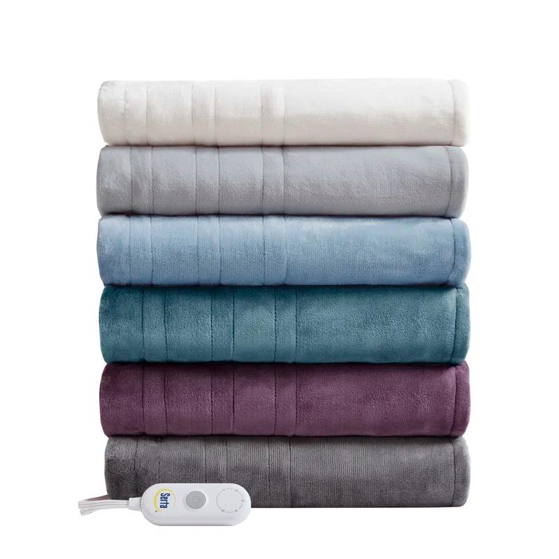 Serta Serta Plush Heated Throw