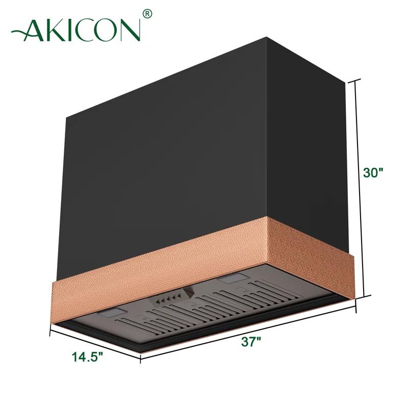 Akicon Akicon 600 CFM Ducted (Vented) Wall Mounted Required Range Hood