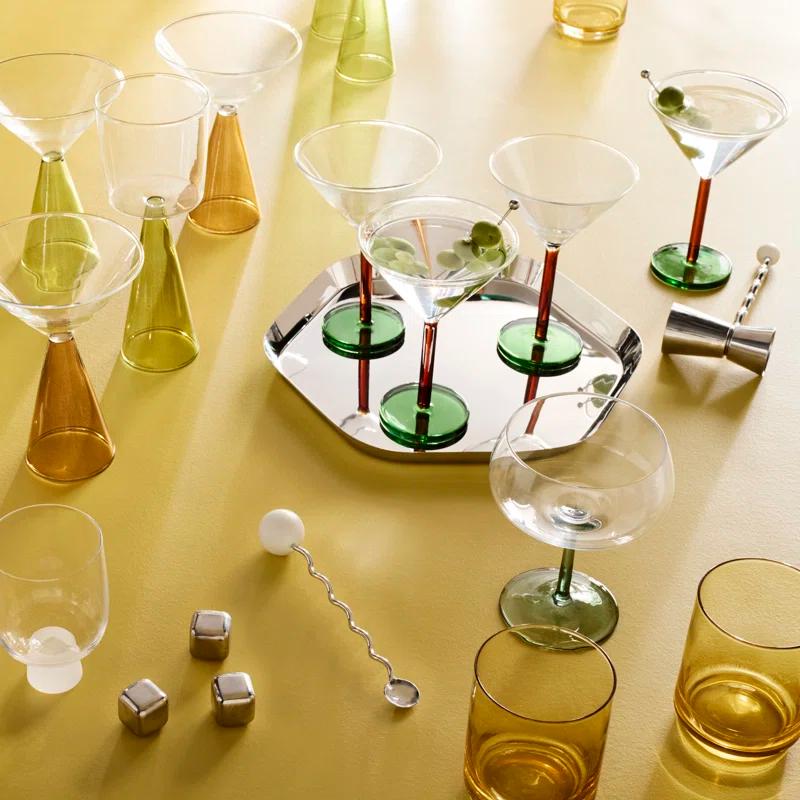 365 Bottoms up Barware, Set of 4