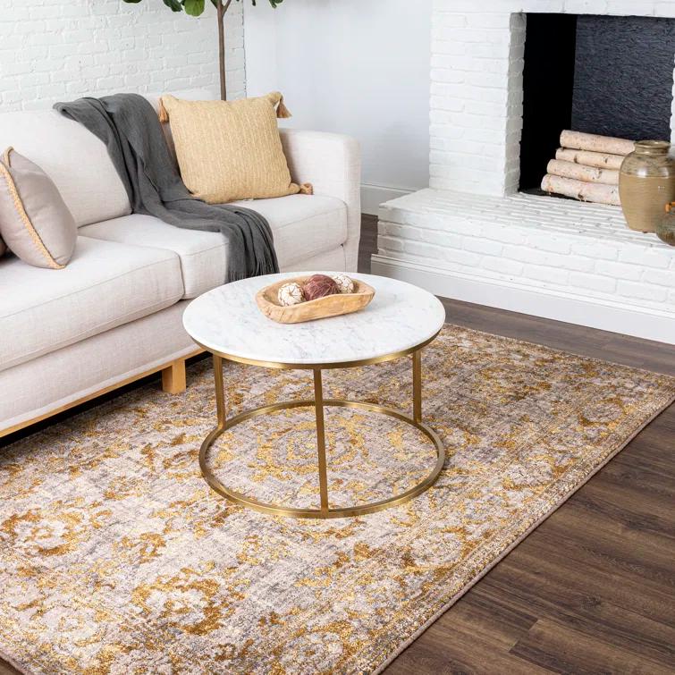 Karastan Amur Brown/Orange Area Rug