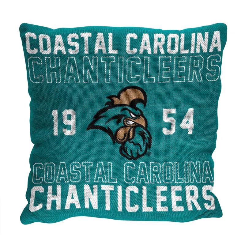 Northwest NCAA Collegiate Stacked Throw Pillow, College Fan Decor, 20x20 Inches