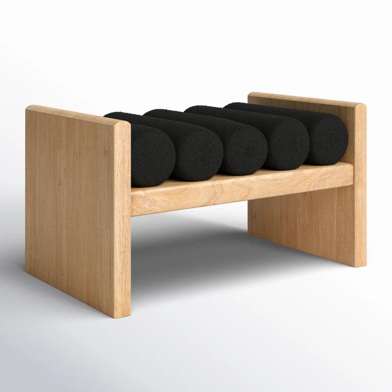 Reeves Boucle Wood Bench