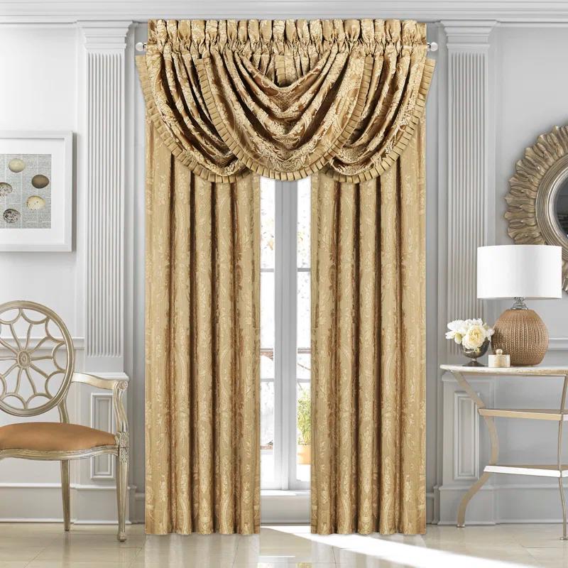 Five Queens Court Nottingham Curtain Panel Pair (Set of 2)