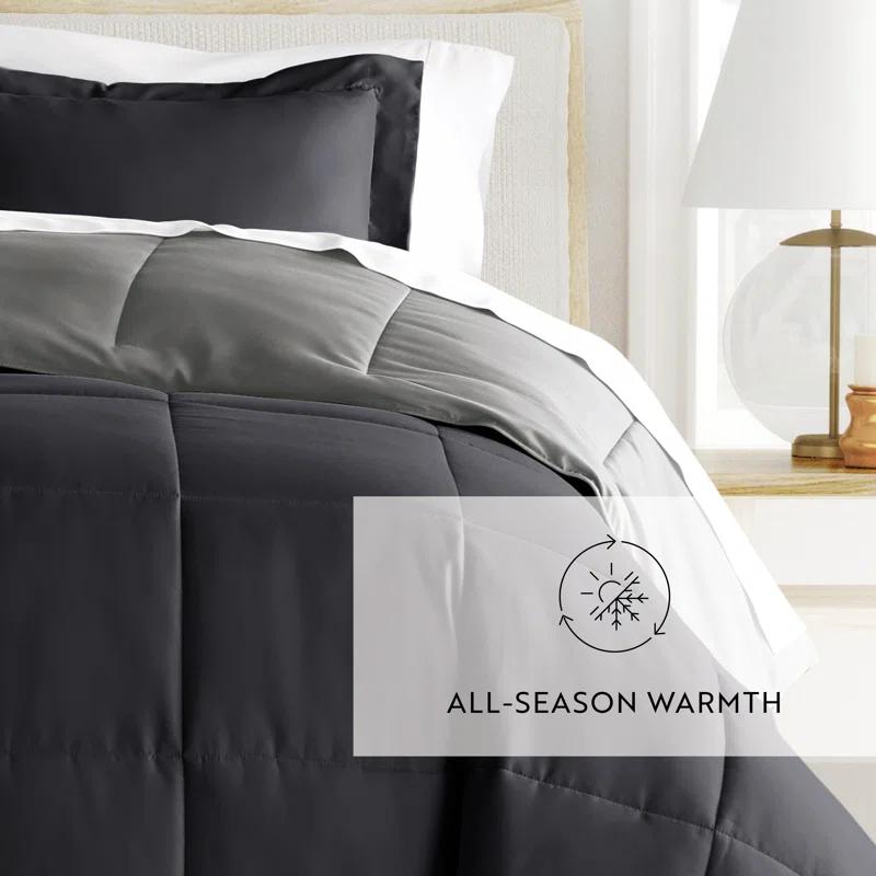 Becky Cameron Reversible Down-Alternative Comforter Bedding Set