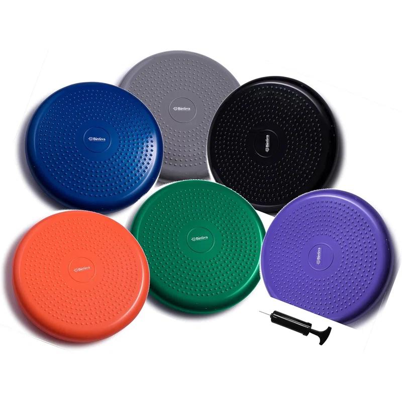 Bintiva Bintiva 33cm Balance Disc Set - Black, Blue, Purple, Green, Gray, Orange